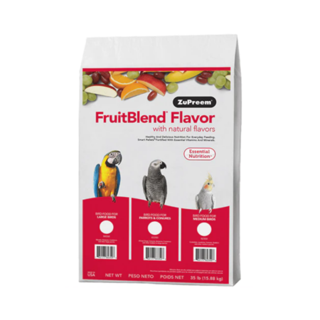 Zupreem Fruitblend Medium Birds 15.88Kg