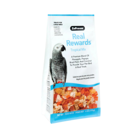Zupreem Real Rewards Tropical Mix Large Birds 170g
